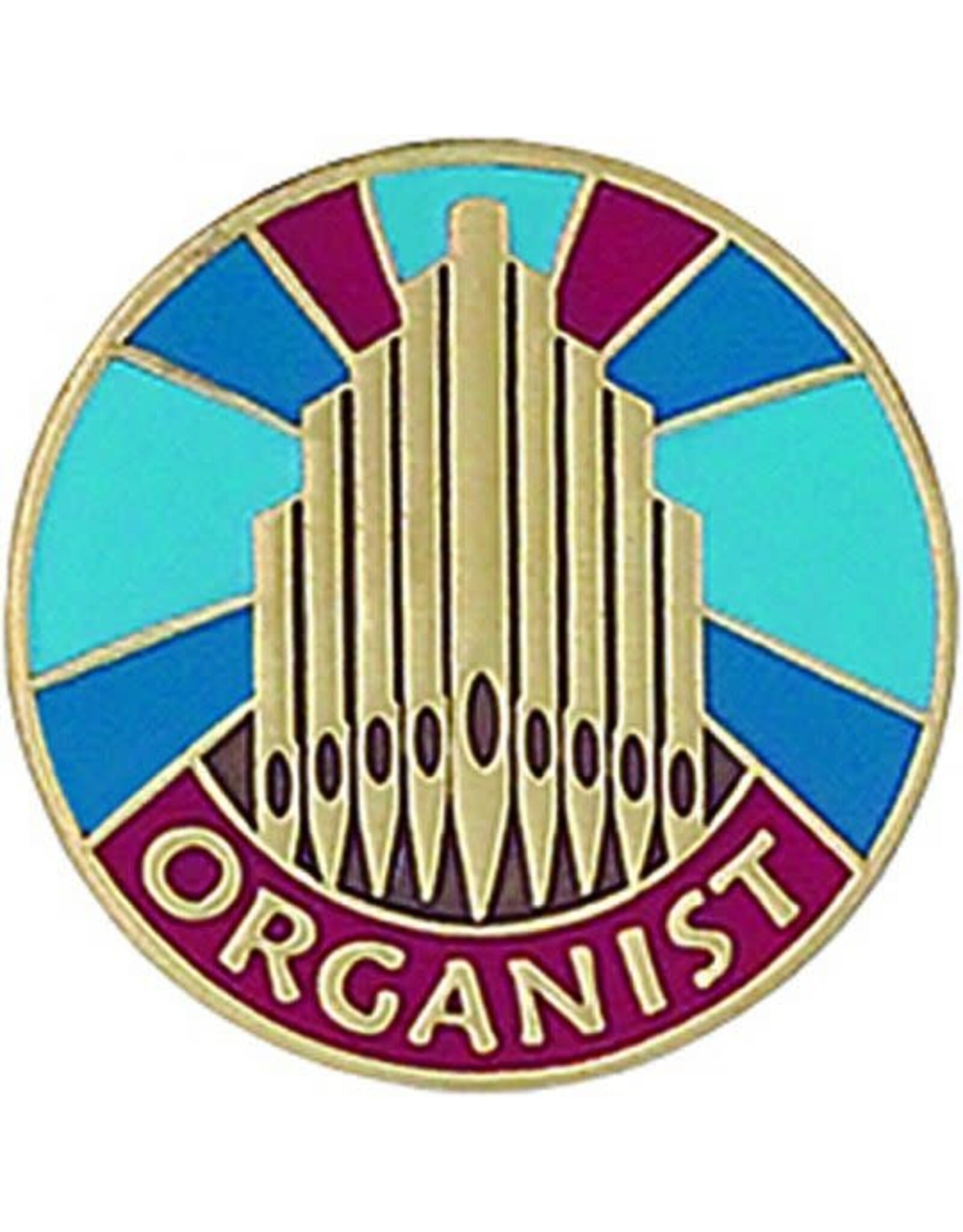Terra Sancta Lapel Pin - Organist
