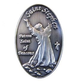 Terra Sancta Lapel Pin - St. Stephen