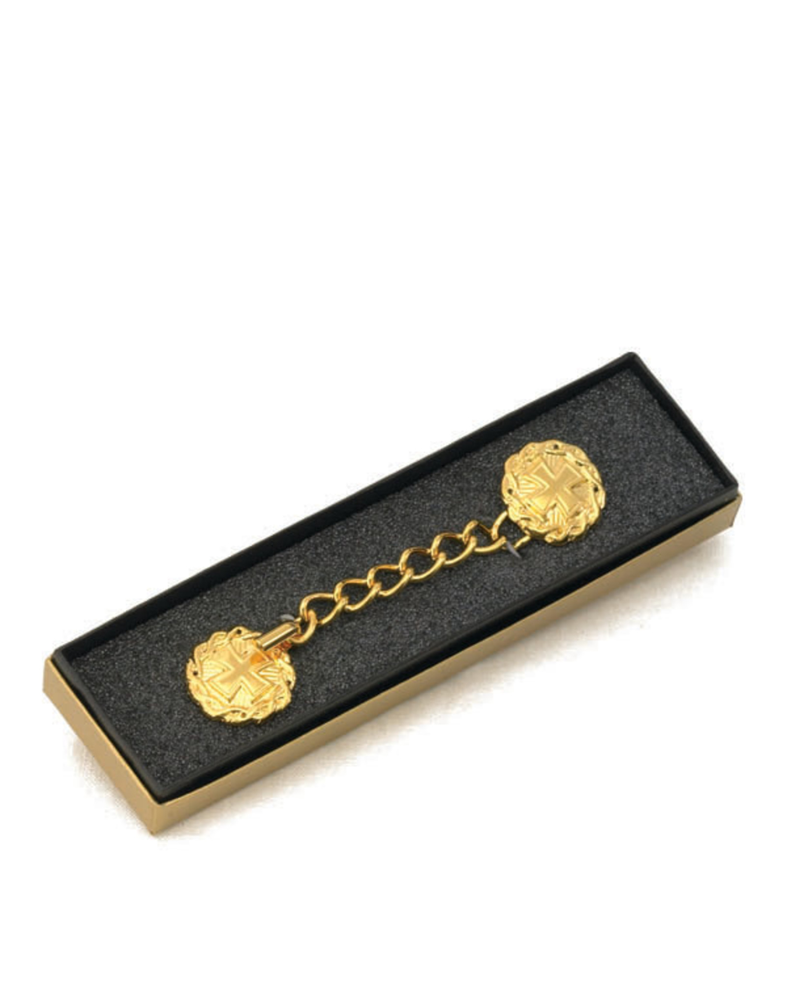 Cope Clasp, Gold, with Cross