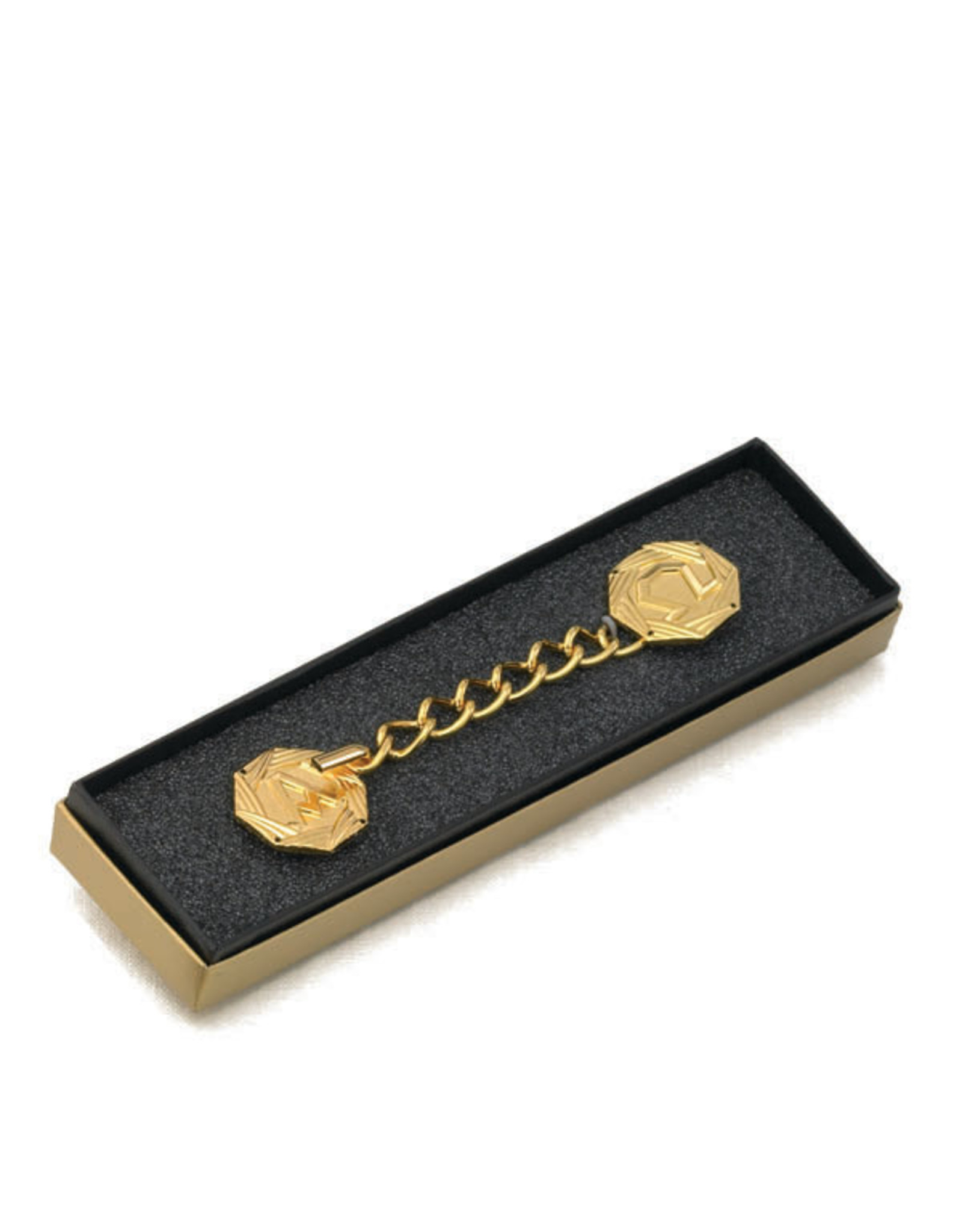 Alviti Creations Cope Clasp, Gold, with Alpha and Omega