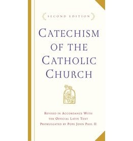Double Day Catechism of the Catholic Church (Small White Hardcover)