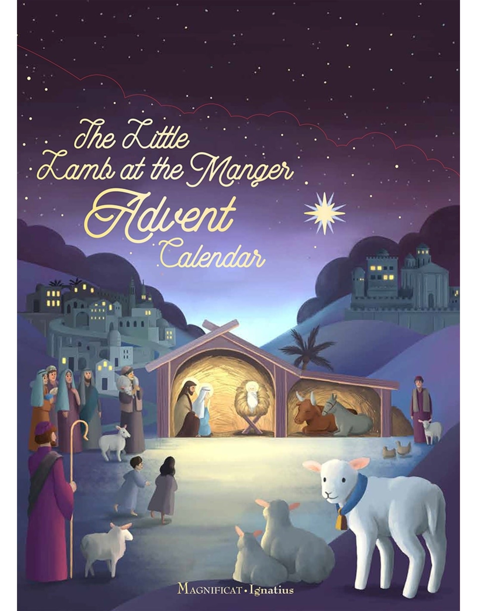 The Little Lamb at the Manger Advent Calendar