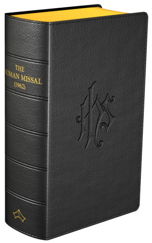 Latin-English Missal Black Leather - Reilly's Church Supply & Gift
