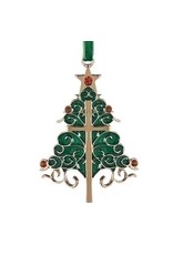 Roman Ornament - Christmas Tree Cross