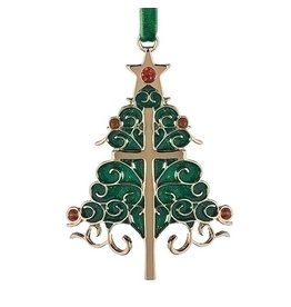 Roman Ornament - Christmas Tree Cross