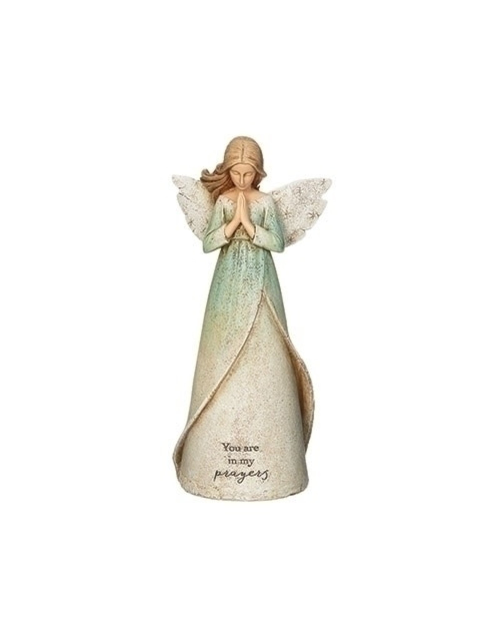 Roman Praying Angel Statue, 8.5"