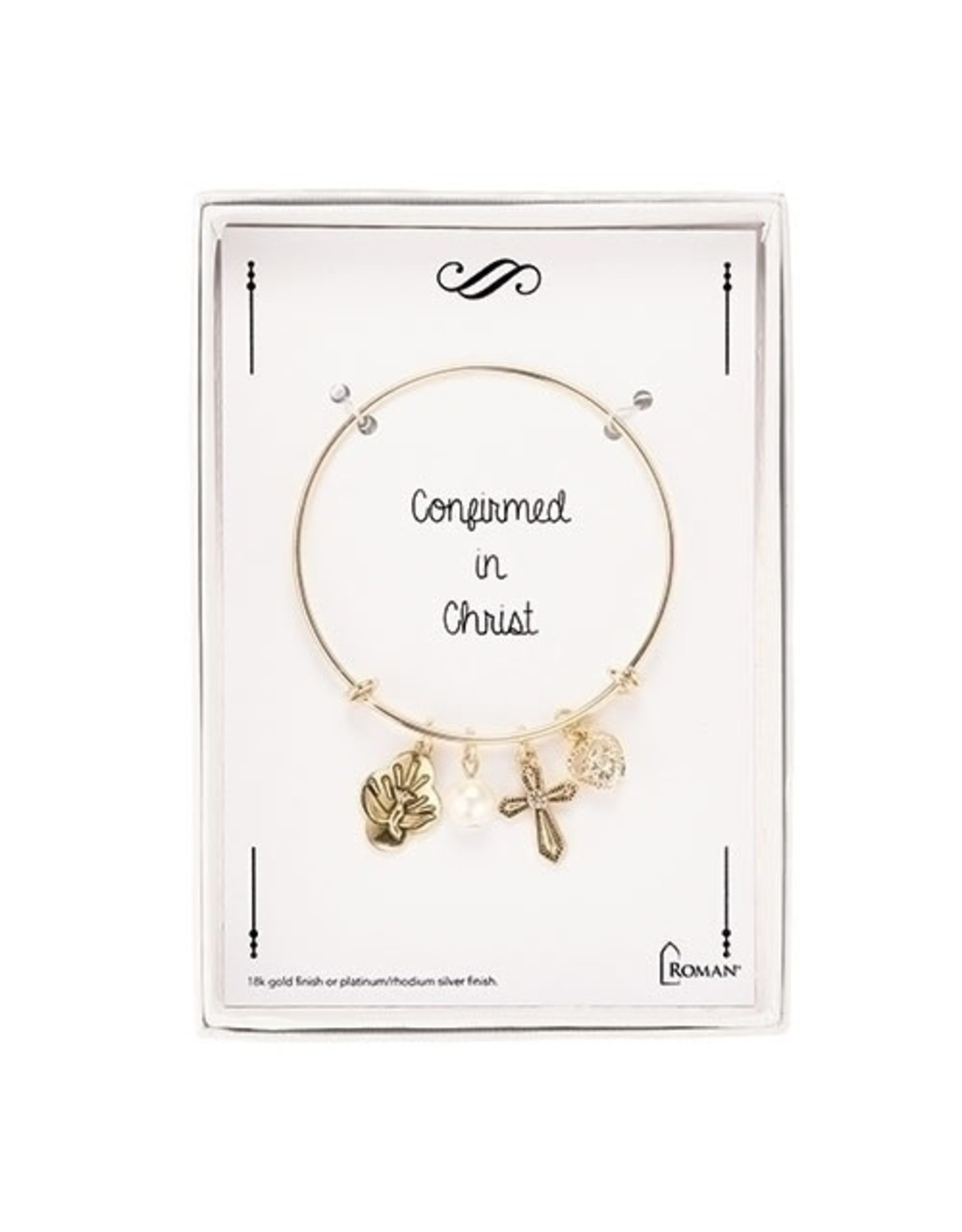 Roman Confirmation Gold Bracelet