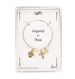 Roman Confirmation Gold Bracelet