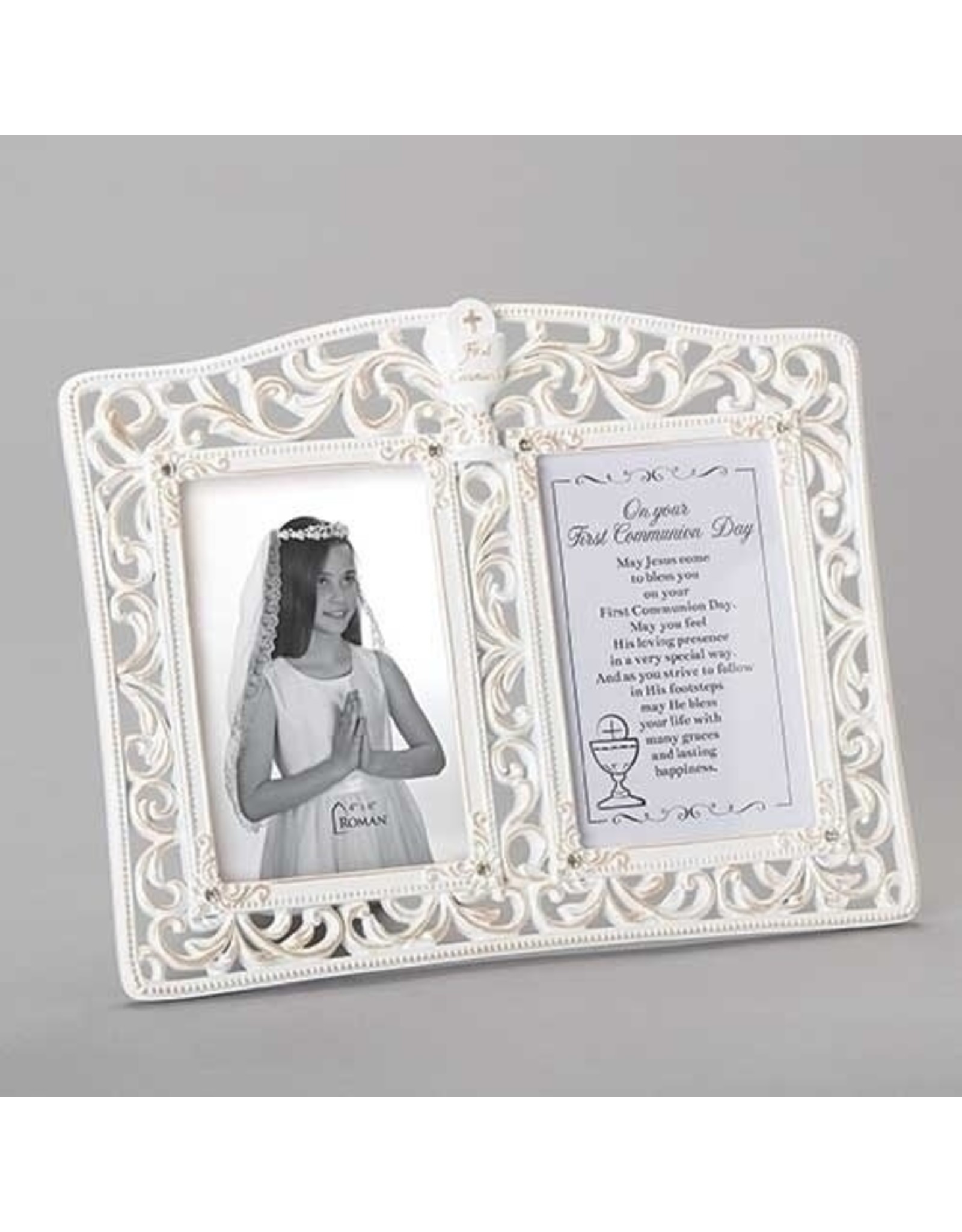 Roman First Communion Double Frame