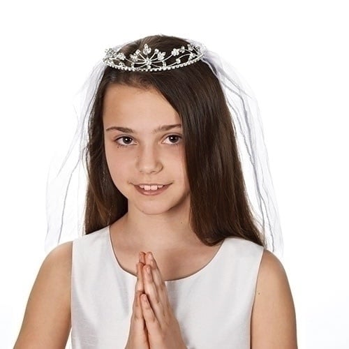 First Communion Veil Anne - Reilly's Church Supply & Gift Boutique