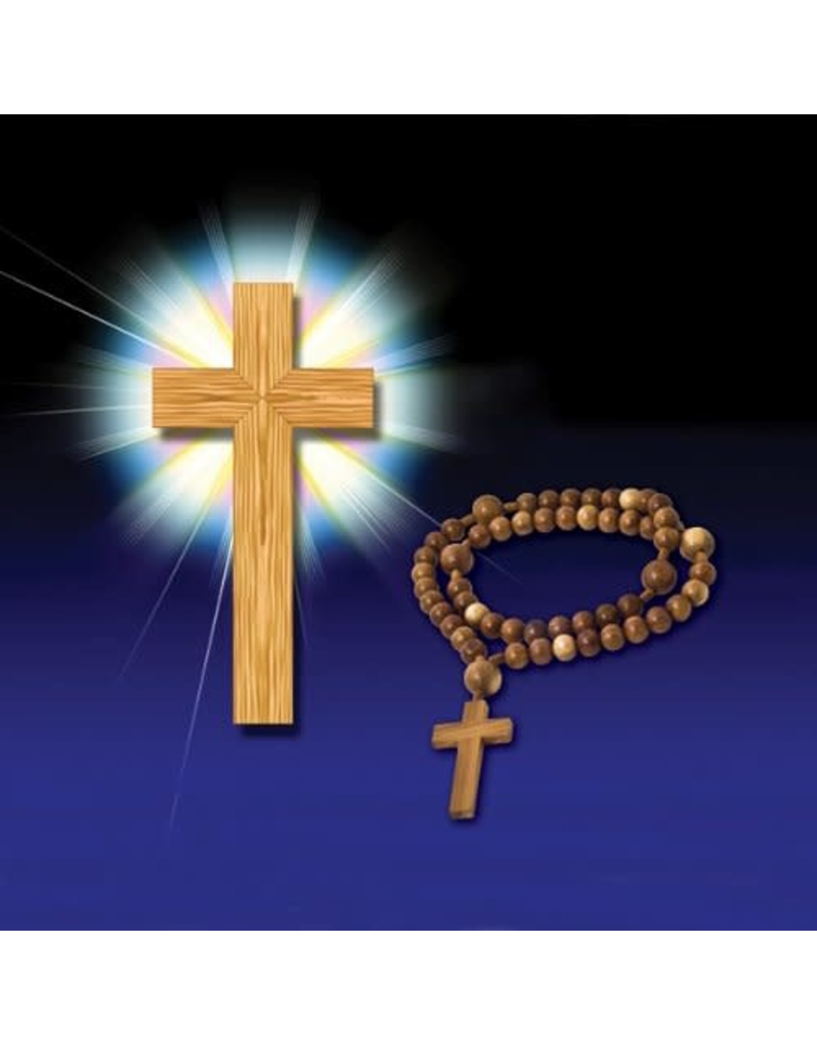 Jodacom International The Holy Rosary CD with the Luminous Mysteries - No Music or Meditations