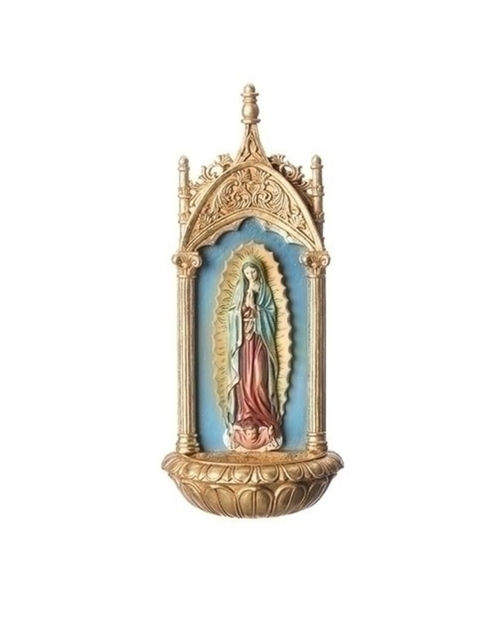 Roman Holy Water Font - Our Lady of Guadalupe