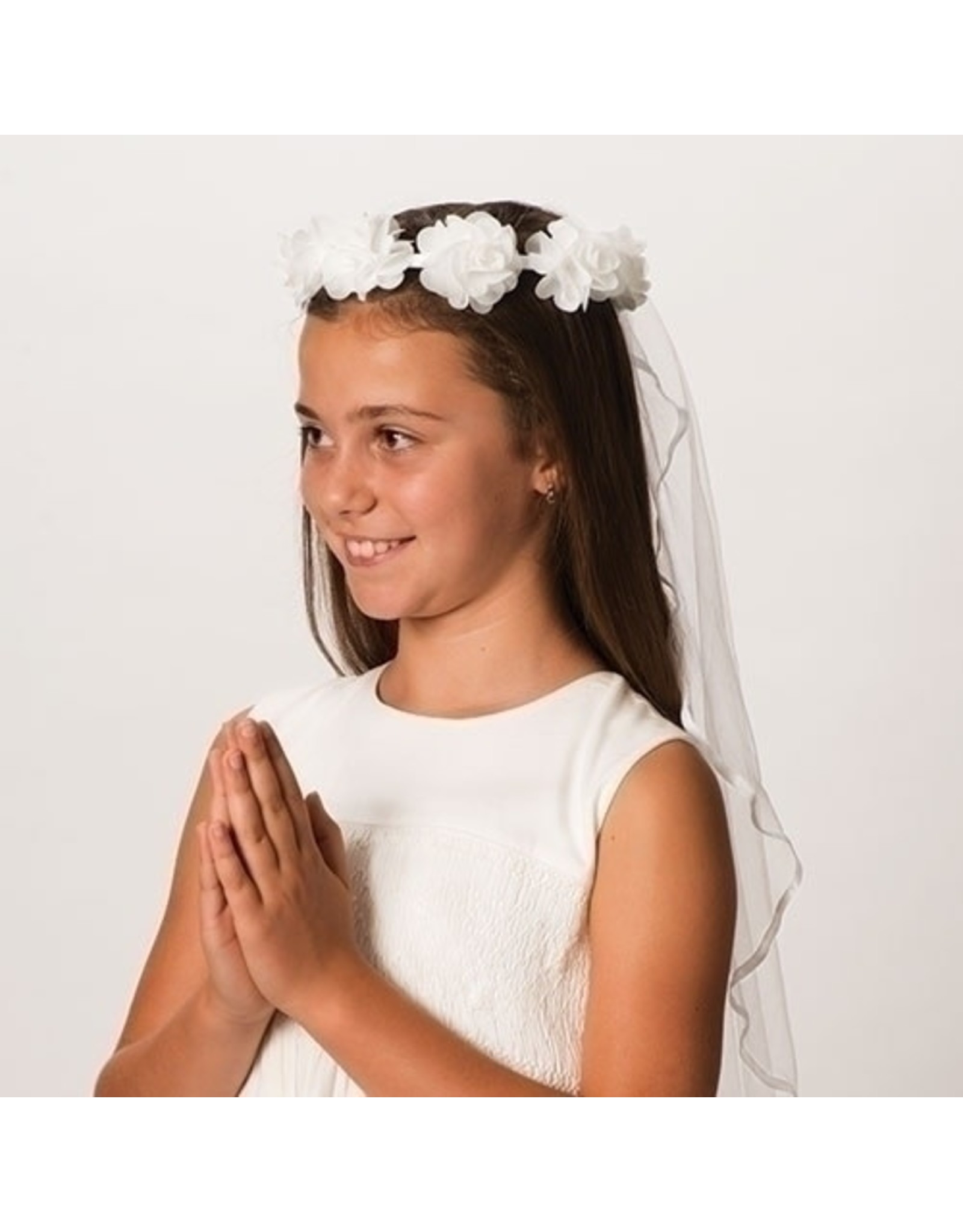 Roman First Communion Veil "Emily"