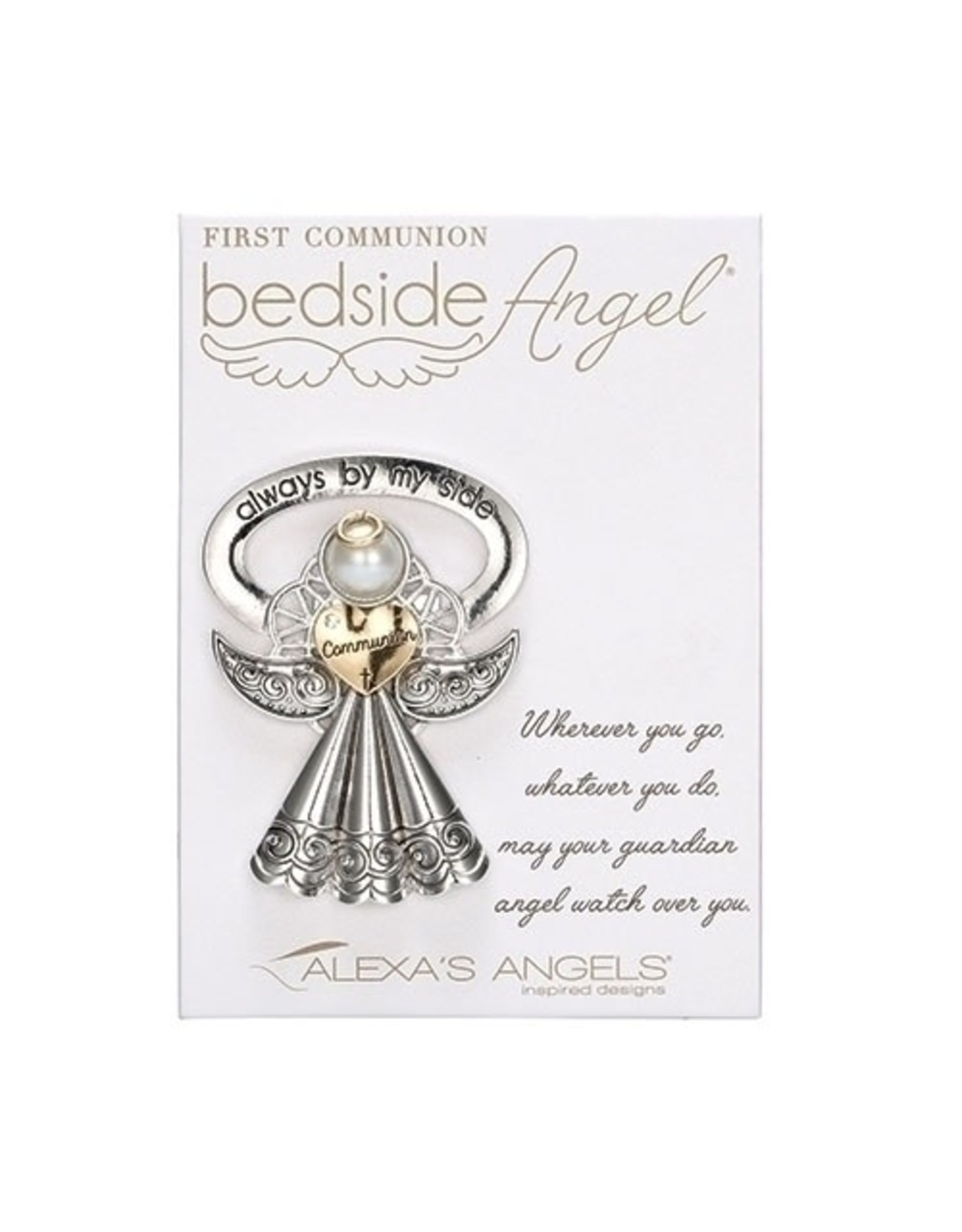 Roman Bedside Angel - First Communion (Carded)