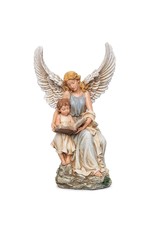 Guardian Angel with Child Statue 10.5"