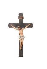 Roman Crucifix - 20.5" Dark Stone
