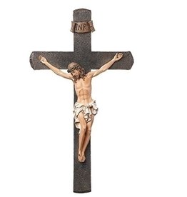 20.5" Dark Stone Crucifix