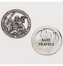 Roman Coin - St. Christopher "Safe Travels"
