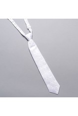 Roman First Communion Tie, White