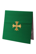 Gaiser (Beau Veste) Burse (Bellow Style) with Embroidered Gold Cross