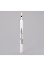 Roman First Communion Candle 10"