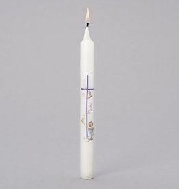First Communion Candle 10"