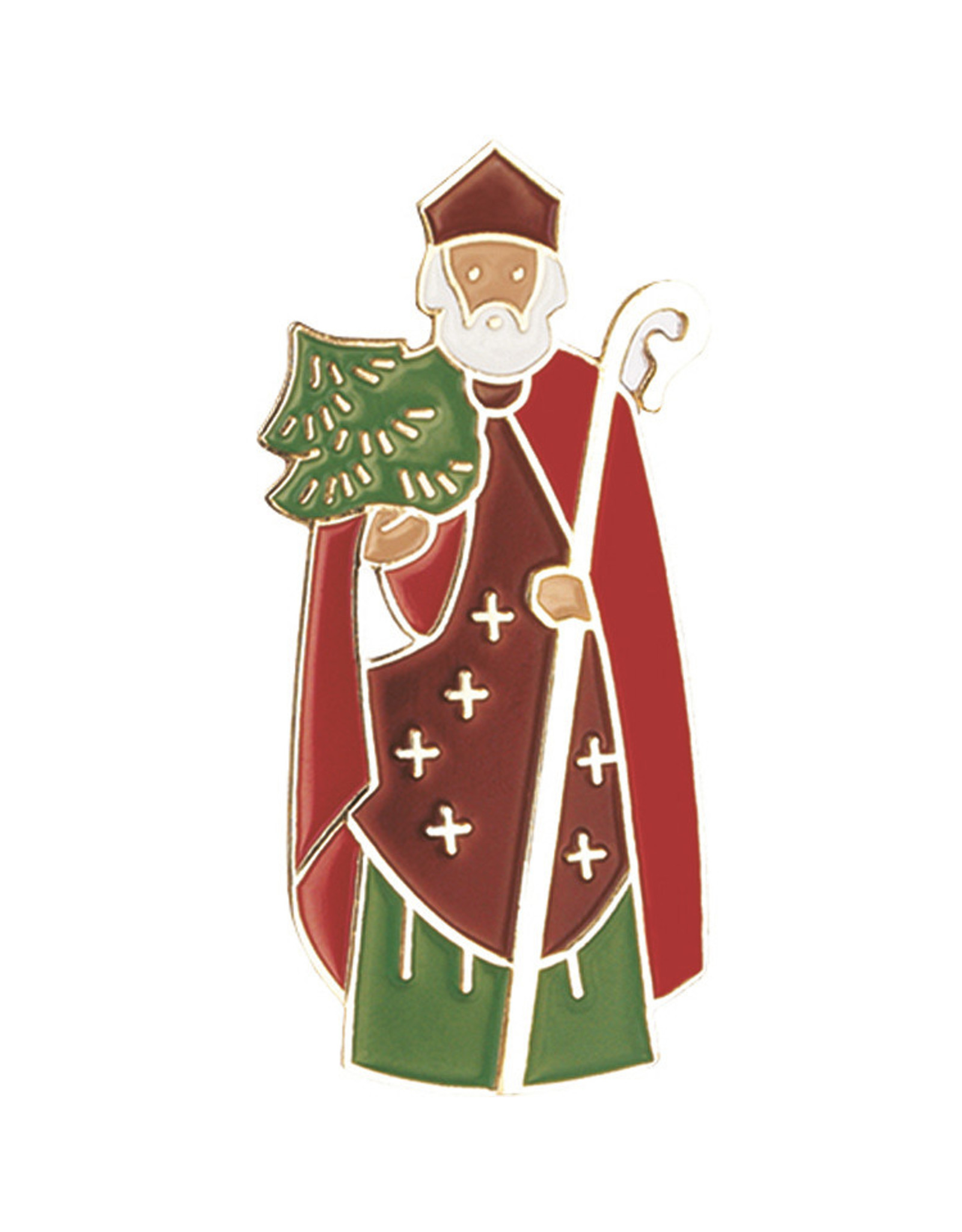 Terra Sancta Lapel Pin - St. Nicholas