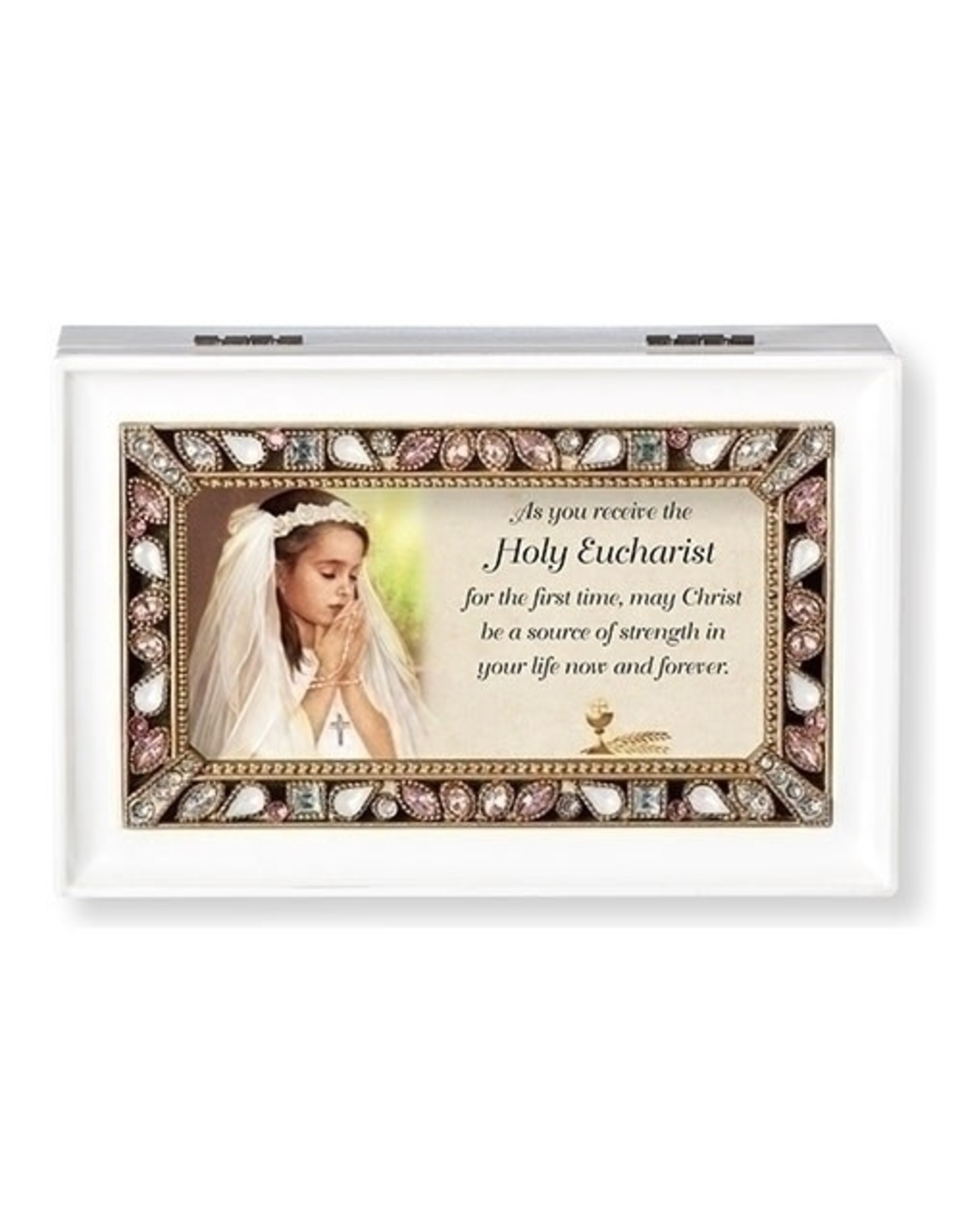 Roman Music Box - First Communion Girl