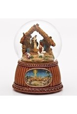 Musical Nativity Globe