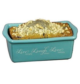 Mini Loaf Pan - Live, Laugh, Love
