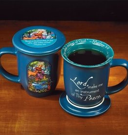 Mug with Coaster - St. Francis