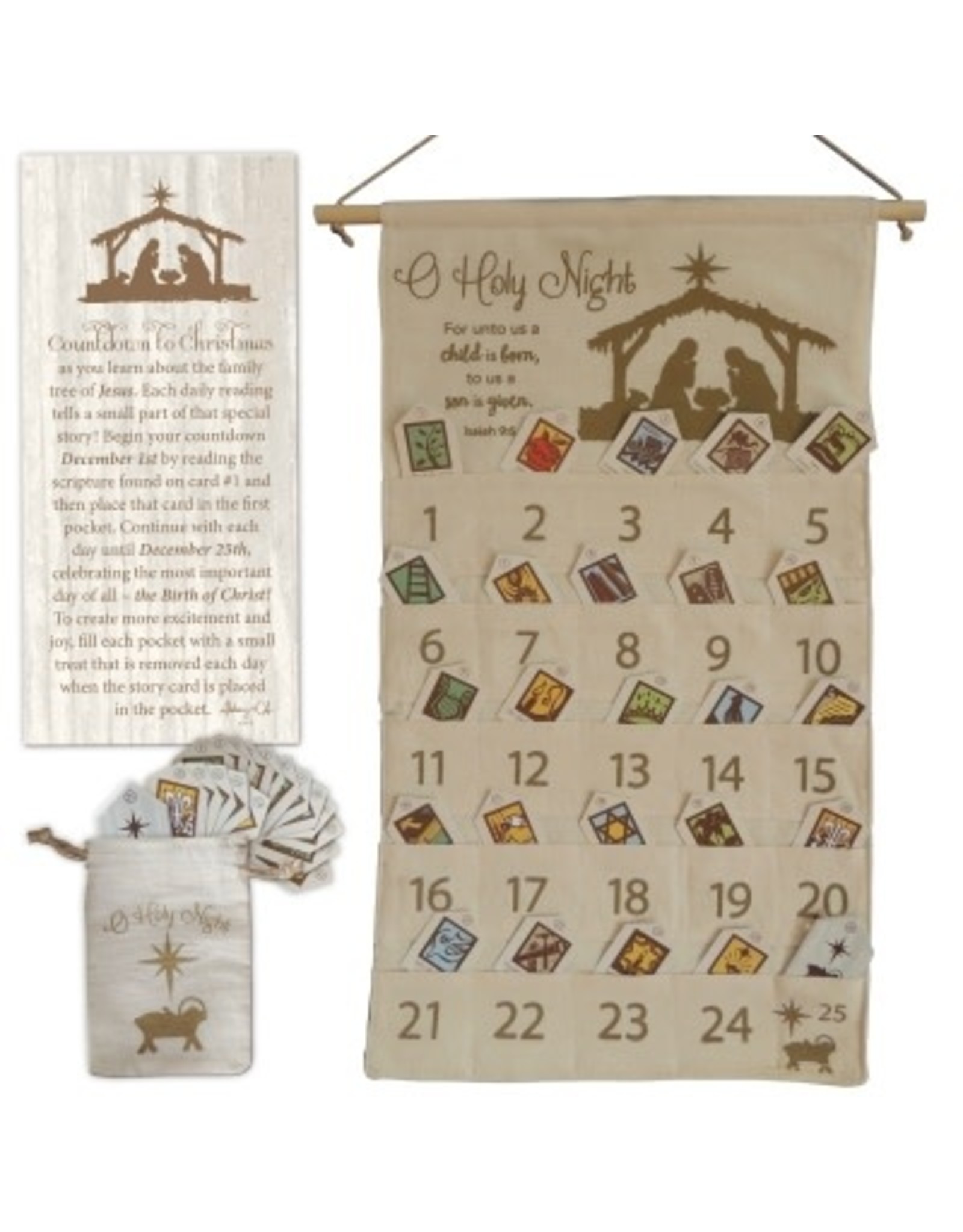 Abbey & CA Gift O Holy Night Advent Calendar
