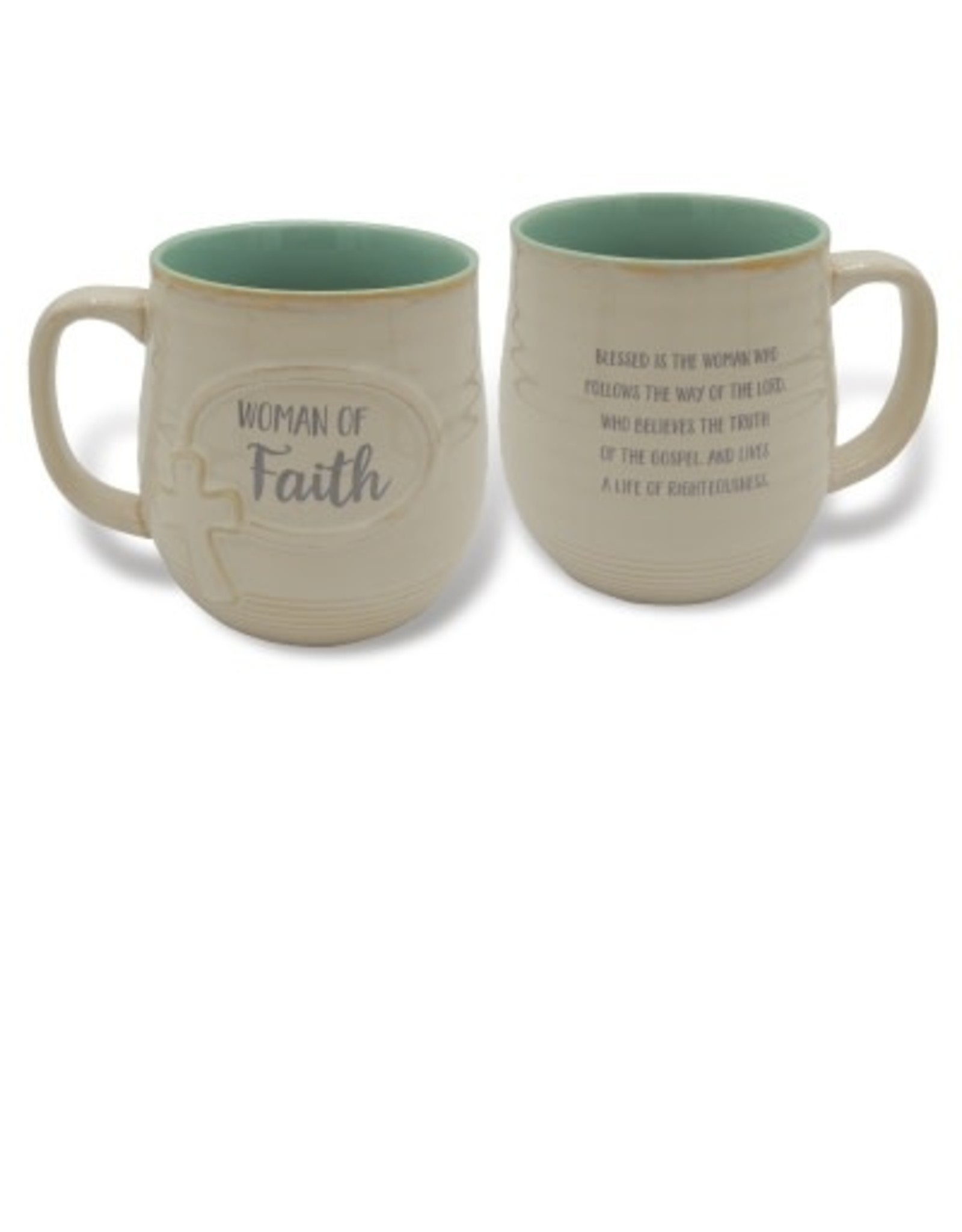 Abbey & CA Gift Stoneware Mug - Woman of Faith