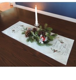 "Oh Come Let Us Adore Him" Table Runner (36")