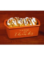Abbey & CA Gift Mini Loaf Pan - Give Thanks