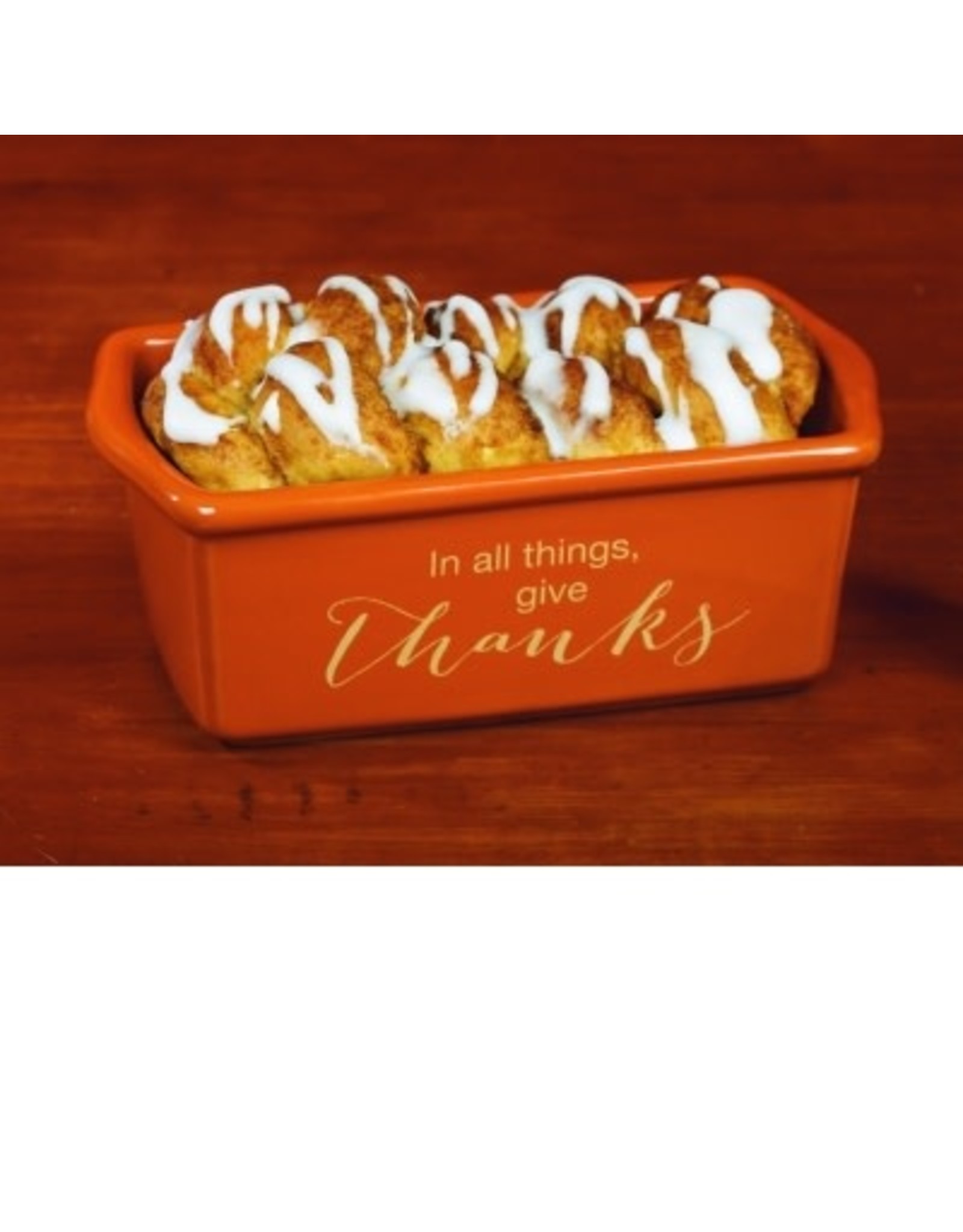 Abbey & CA Gift Mini Loaf Pan - Give Thanks