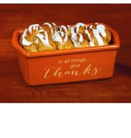 Abbey & CA Gift Mini Loaf Pan - Give Thanks