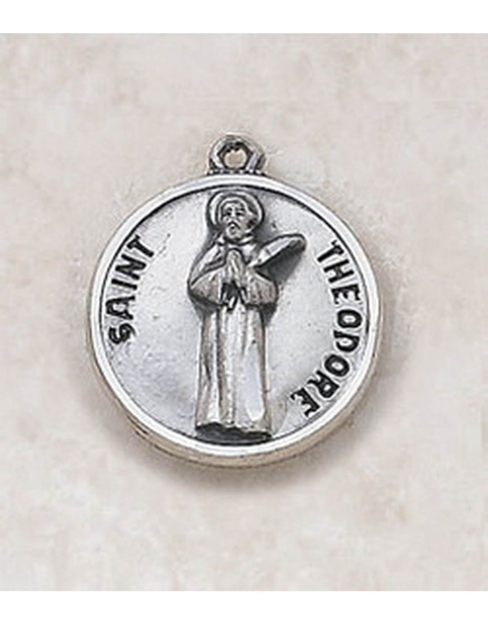 Medal - St. Theodores, Sterling Silver - 20" Chain