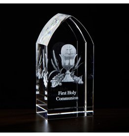 First Communion Etched Glass