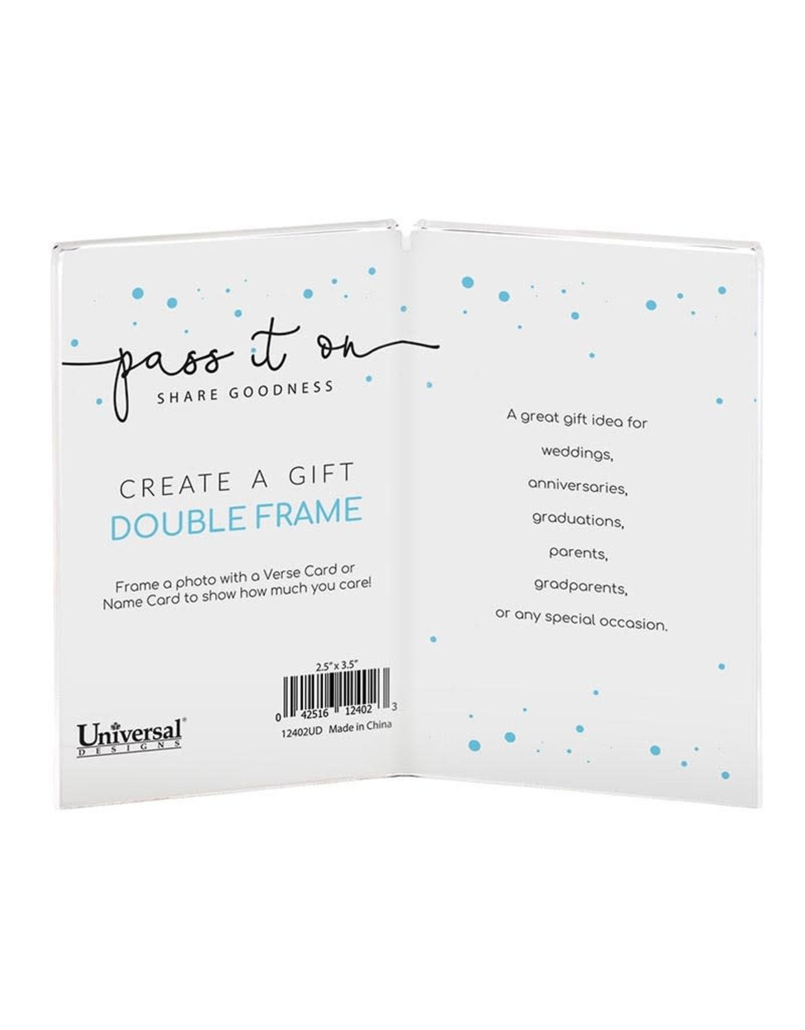 Universal Designs Double Frame for Verse Cards/Name Cards