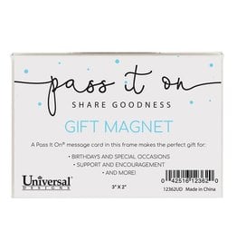 Universal Designs Magnetic Frame for Pass It On