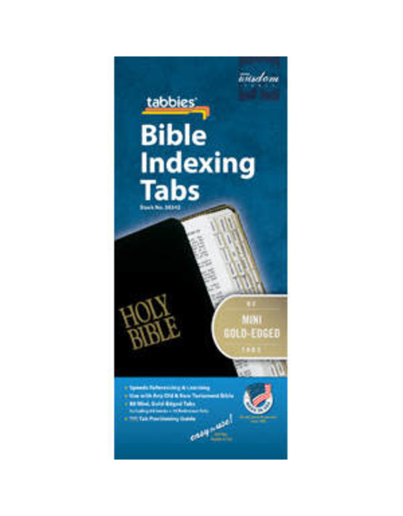 Bible Tabs-Mini-Gold