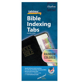 Tabbies Bible Tabs-Rainbow