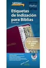 Tabbies Bible Tabs-Spanish-Large Print-Gold