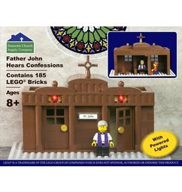 Domestic Church Supply Lego Fr. John Hears Confesstions