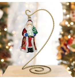 Old World Christmas Braided Ornament Stand (8.75")