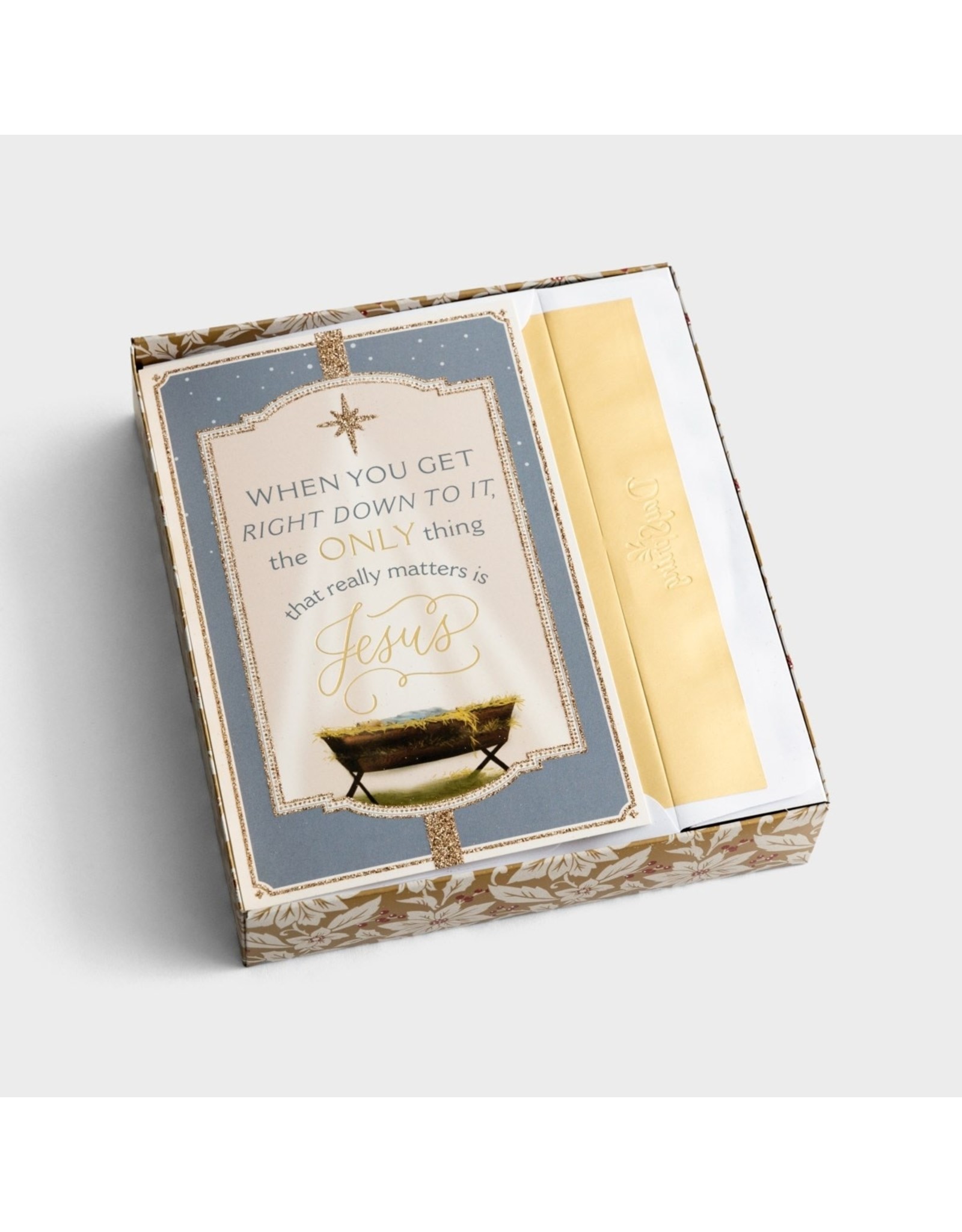 18 Christmas Boxed Cards - "The Only Thing That Really Matters is Jesus " -  Reilly's Church Supply & Gift Boutique