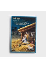 Boxed Set of 18 Christmas Cards - Christmas Story, KJV - Special Edition 5-Panel