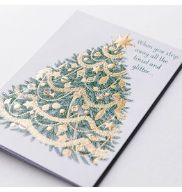 Dayspring Boxed Set of 18 Christmas Cards - Tree to Cross - Special Edition