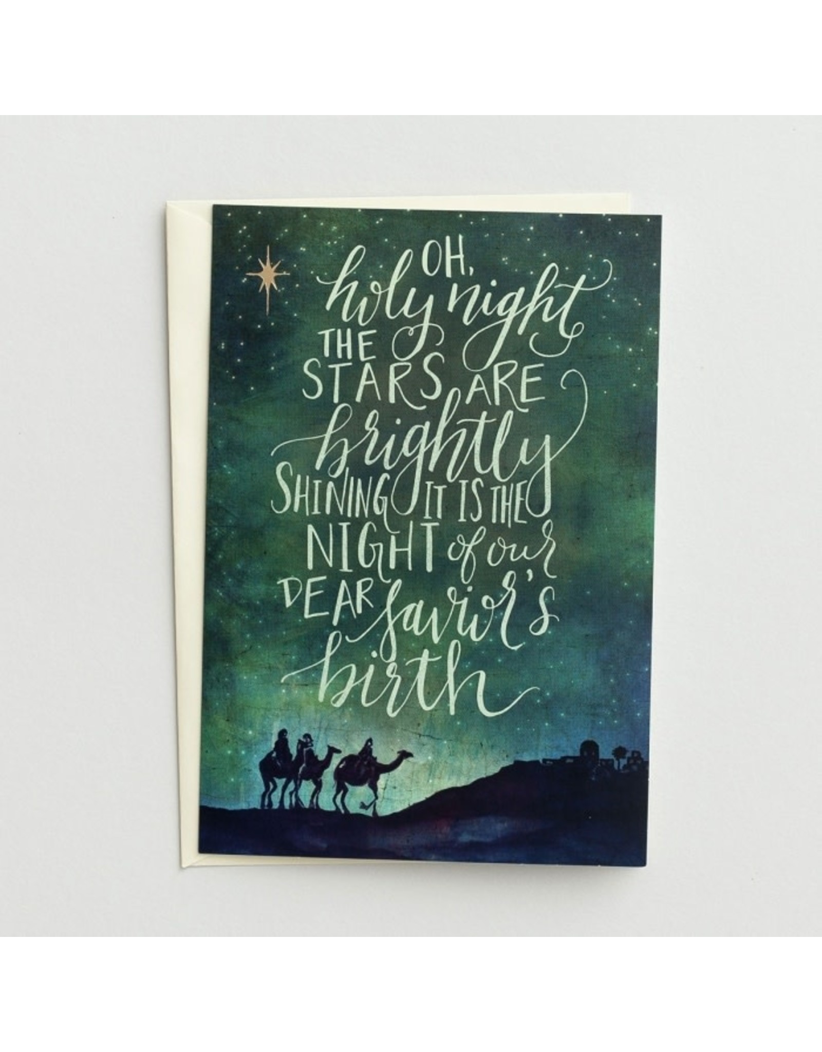 Dayspring Boxed Set of 18 Christmas Cards - Oh, Holy Night, KJV